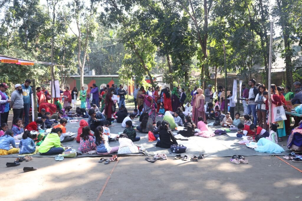 ছবি আঁকা উৎসব। প্রথম বর্ষপূতি